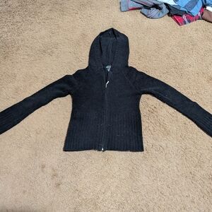 Black Hoodie Sweater